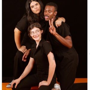 Big Bud Press Short Sleeve Jumpsuit - Black - M